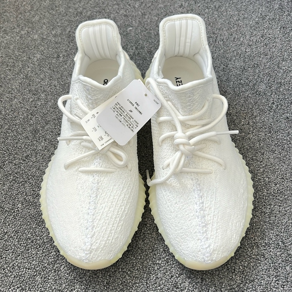 Adidas Yeezy Boost 350 V2 - Triple White Size US 9 *authentic*